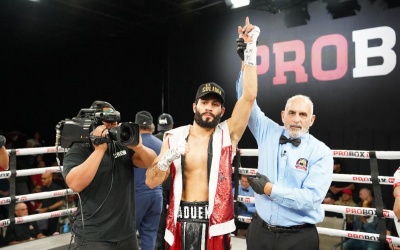 Miguel Madueño straight back in the world title mix with latest knockout win Miguel Madueño stopped Juan Huertas in five boxrec watch highlights full fight devin haney next title boxrec
