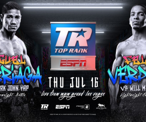 Miguel Marriaga vs Mark John Yap and Felix Verdejo vs Will Madera double-header set for July 16