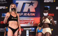 Weigh-In Results: Mikaela Mayer vs. Helen Joseph