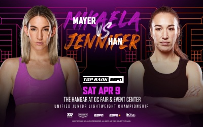 WBO/IBF unified junior lightweight world champion Mikaela Mayer vs Jennifer Han set for April 9 showdown tickets california what is socal short for oddschecker