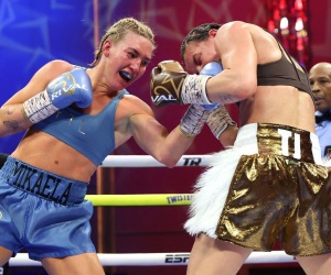 A Second Coat of Paint: Mikaela Mayer defeats Sandy Ryan in action-packed rematch boxrec wiki results fight report lauren price undisputed oddschecker predictions