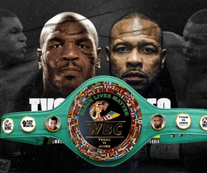 WBC create unique belt to commemorate Mike Tyson vs Roy Jones Jr exhibition