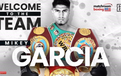 Mikey Garcia joins Matchroom February 29