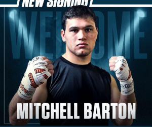 Scottish and British youth champion Mitchell Barton inks deal with Frank Warren