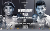 Murodjon Akhmadaliev vs Ryosuke Iwasa april 3 humo arena WBA and IBF Super-Bantamweight World Champion boxrec oddschecker betting odds best preview predictions