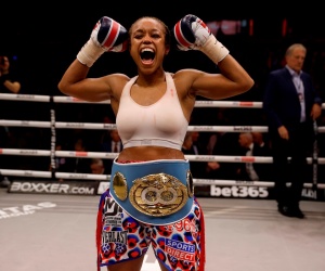 Natasha Jonas vs Mikaela Mayer viewing figures revealed IBF world champion female miss GB 269,000 Sky Sports BOXXER viewing figures