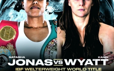 Unified super-welterweight champ Jonas drops down to welterweight for IBF World title fight with Canada’s Kandi Wyatt fight time date tv channel undercard manchester tickets sky sports how to watch ben shalom