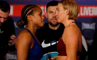 Natasha Jonas vs Mikaela Mayer weights running order and ringwalk times main event start when boxrec wiki how to watch Jack Cullen Zak Chelli predictions sky sports uk espn us america youtube