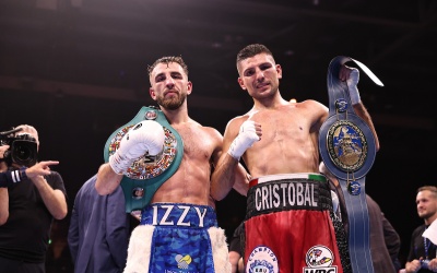 How to watch the rematch between Nathaniel Collins and Cristobal Lorente boxrec fight time date tv channel undercard glasgow scotland gmt inn et pt ringwalks