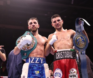 Nathaniel Collins and Cristobal Lorente have a ‘Score 2 Settle’ in their rematch glasgow how to watch dazn frank warren first fight highlights tickets