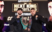 Nathaniel Collins vs Cristobal Lorente Press Conference Quotes dazn saturday night october 3rd predictions who wins results scotland frank warren european title wbc eliminator