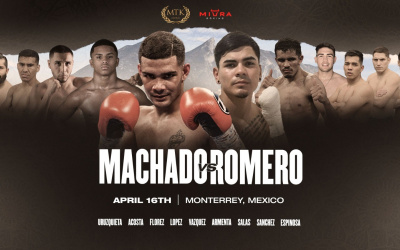 Undefeated Neslan Machado returns against Brandon Romero in 10-round super-featherweight clash