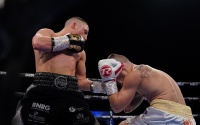 boxrec wiki facebook twitter instagram everton red triangle frank warren bt sport Featherweight wrecking machine Nick Ball destroys Polish title contender in 56 seconds