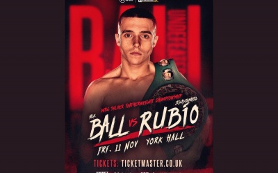 Nick Ball vs Jesus Eduardo Ramirez Rubio headlines at the York Hall fight time date tv channel boxrec york hall bt sport how to watch