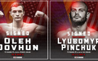 Ukrainian standouts Oleh Dovhun and Lyubomyr Pinchuk sign with Star Boxing