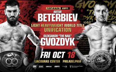 Oleksandr Gvozdyk vs Artur Beterbiev fight