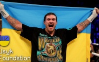 Oleksandr Usyk establishes a charitable foundation to aid Ukraine just giving donate donations £1billion in uk aid to fund war where dies the money come from lomachenko soldier fighting in kyiv