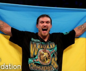 Oleksandr Usyk establishes a charitable foundation to aid Ukraine just giving donate donations £1billion in uk aid to fund war where dies the money come from lomachenko soldier fighting in kyiv