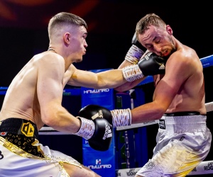 Ollie Cooper has been taking part in a new fitness race to boost his training boxrec hyrox competitions midlands area title champion bcb promotions