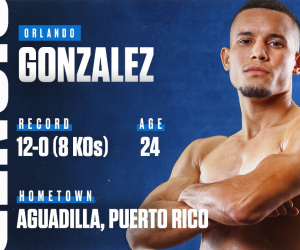 Orlando “Zurdo de Oro” Gonzalez Top Rank