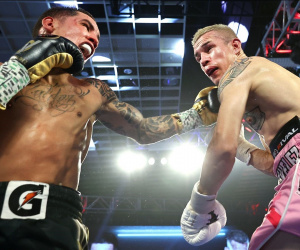 Oscar Valdez vs Jayson Velez fight report results TKO KO knockout