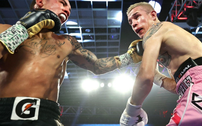 Oscar Valdez vs Jayson Velez fight report results TKO KO knockout