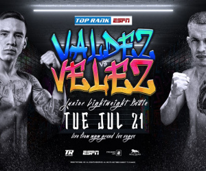 Oscar Valdez vs Jayson Velez Edgar Berlanga and ESPY Winner Kim Clavel