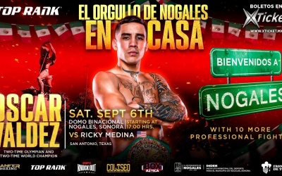 September 6: Oscar Valdez to meet Ricky "El Castigo" Medina in Nogales boxrec oddschecker
