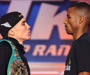 Oscar Valdez vs Robson Conceição final press conference quotes ringwalk times fight date tv channel live stream 