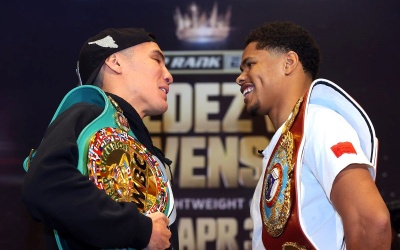 Oscar Valdez says fight with Shakur Stevenson will come down to who has the biggest heart predictions who wins and why how analysis preview wbc wbo unified 130 boxrec