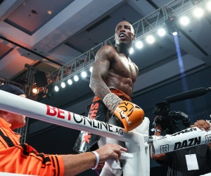 Eduardo O’Shaquie Foster forced to dig deep to retain WBC World super-featherweight title with dramatic comeback KO against Rocky Hernandez round 11 final 12 watch full fight highlights next boxrec results reports