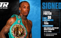 World champ O'Shaquie Foster signs multi-fight promotional deal with Top Rank boxrec fight time date tv channel professiona record amateur career next watch highlights