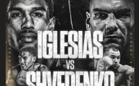Osleys Iglesias to defend IBO World super-middleweight title to challenger Evgeny Shvedenko boxrec eottm eye of the tiger management how to watch predictions oddschecker