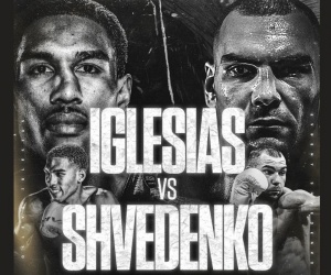 Osleys Iglesias to defend IBO World super-middleweight title to challenger Evgeny Shvedenko boxrec eottm eye of the tiger management how to watch predictions oddschecker