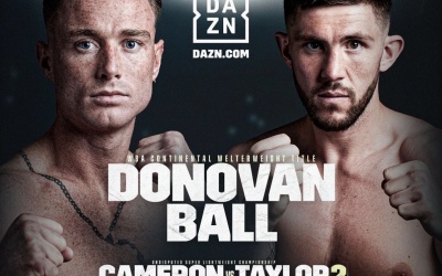 Paddy Donovan vs Danny Ball boxrec fight time date tv channel undercard how to watch dazn live stream links oddschecker predictions preview expert tips Cameron-Taylor 2 card
