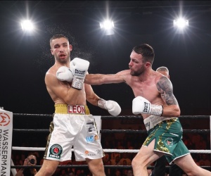 Padraig McCrory defeats home favourite Leon Bunn to be crowned IBO world light-heavyweight champion molloy walker wasserman boxing probellum title boxrec watch highlights