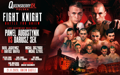 Pawel Augustynik vs Darek Sek queensberry promotions poland Kamil Mroczkowski Abdulkhay Sharakmatov Light-Heavyweight Karol Dlugosz Rafal Jackiewicz vs Bartlomiej Grafka