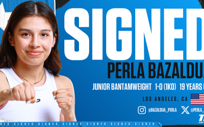 Top Rank welcome Perla Bazaldua to the team