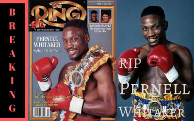 Pernell "Sweet Pea" Whitaker dies death dead has passed away aged 55