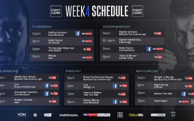 Matchroom reveal fight schedule for Dillian Whyte's clash with Alexander Povetkin