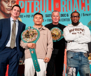 Isaac “Pitbull” Cruz vs Lamont Roach final press conference quotes boxrec wiki erislandy lara johan gonzalez undercard fights start times main event when is it on