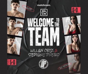 Double Trouble boxrec wiki amateur career record Unbeaten Puerto Rico talents Stephanie Piñeiro and William Ortiz sign with Matchroom