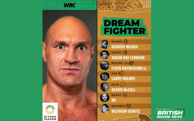 Tyson Fury reveals what makes up his perfect fighter dream wbc boxing