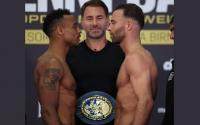 How to watch Tyler Denny vs Felix Cash fight time date tv channel dazn what time start ringwalks times when main event on live stream links oddschecker
