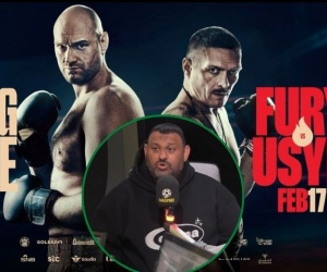 Prince Naseem gives his Tyson Fury vs Oleksandr Usyk prediction who wins and why aadam son training with jamie moore frank warren undisputed wiki boxrec