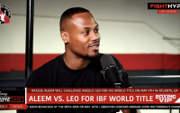 Ra’eese Aleem vows victory over Angelo Leo ahead of May 9th IBF title fight in Atlanta boxrec sam doogman rematch fight highlights