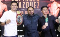 Rafael Espinoza and Emiliano Fernando Vargas host Mexico City press conference boxrec wiki fight time date tv channel edward vazquez