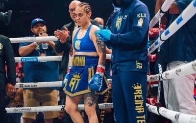 Amanda Serrano opponent Reina Tellez is back Reina Tellez gets back in the ring following brave showing against Amanda Serrano wba 11 world rankings wtahc full highlo