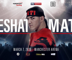 Reshat Mati 'The Albanian Bear' UK on Quigg vs Carroll undercard
