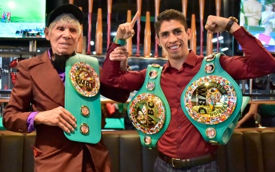 WBC featherweight Champion Rey Vargas calls for Leo Santa Cruz next boxrec mexico mexicans nacho beri don carlos next fight date tv channel tickets rematch magsayo boxrec